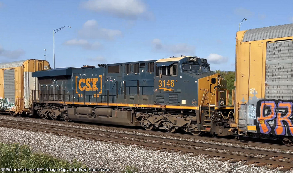 CSX 3146 is the DPU.